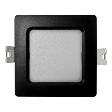 LED Ugradbena svjetiljka SQUARE LED/3W/230V 4000K 9x9 cm crna