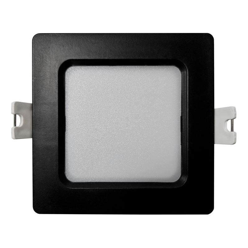 LED Ugradbena svjetiljka SQUARE LED/3W/230V 4000K 9x9 cm crna