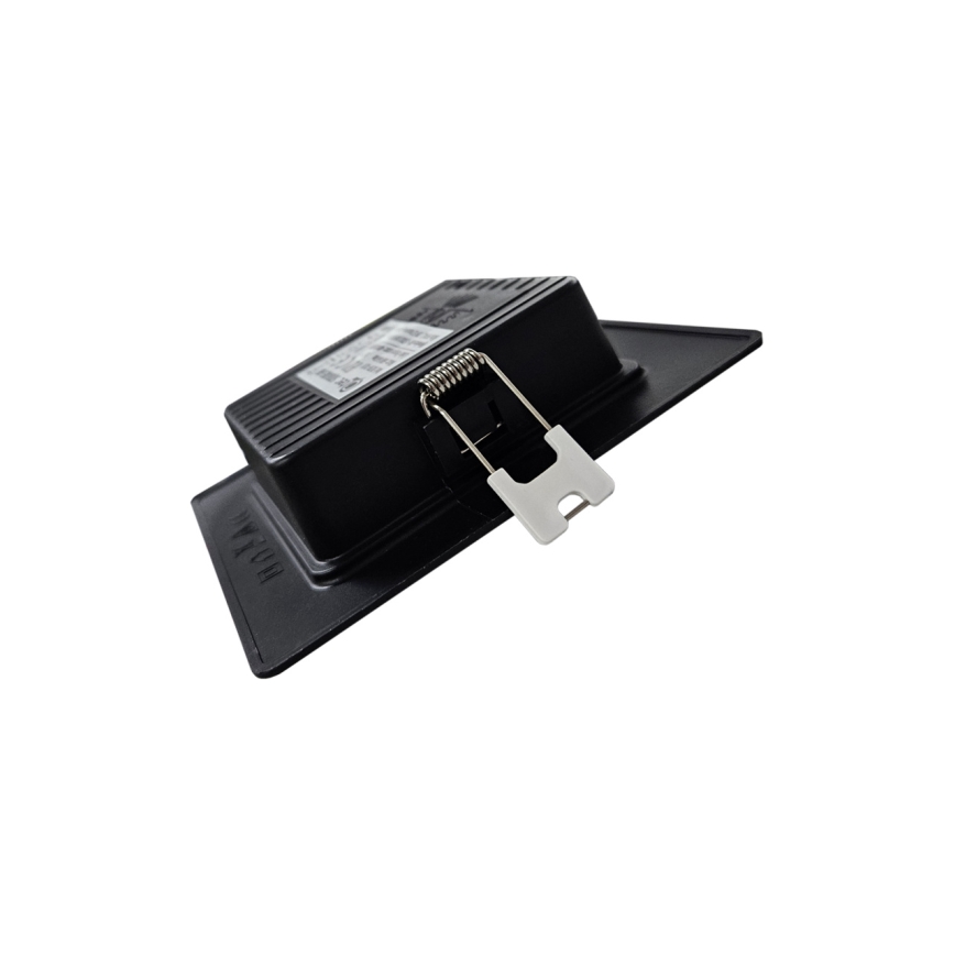 LED Ugradbena svjetiljka SQUARE LED/3W/230V 4000K 9x9 cm crna