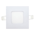 LED Ugradbena svjetiljka SQUARE LED/3W/230V 4200K 8,3x8,3 cm bijela