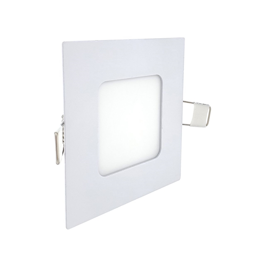 LED Ugradbena svjetiljka SQUARE LED/3W/230V 4200K 8,3x8,3 cm bijela