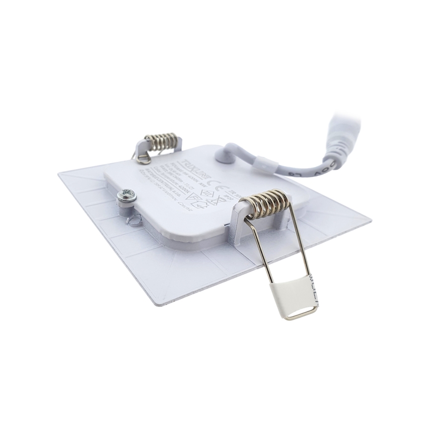 LED Ugradbena svjetiljka SQUARE LED/3W/230V 4200K 8,3x8,3 cm bijela