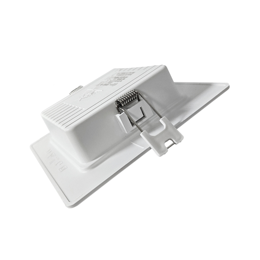 LED Ugradbena svjetiljka SQUARE LED/6W/230V 4000K 12x12 cm bijela