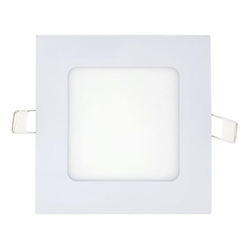 LED Ugradbena svjetiljka SQUARE LED/6W/230V 4200K 11,8x11,8 cm bijela