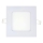LED Ugradbena svjetiljka SQUARE LED/6W/230V 4200K 11,8x11,8 cm bijela