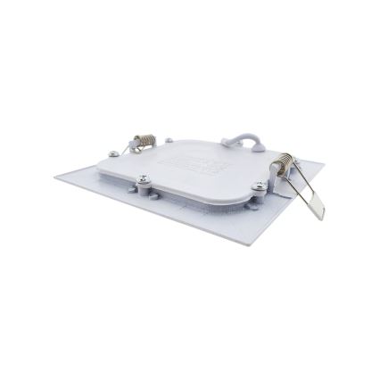 LED Ugradbena svjetiljka SQUARE LED/6W/230V 4200K 11,8x11,8 cm bijela