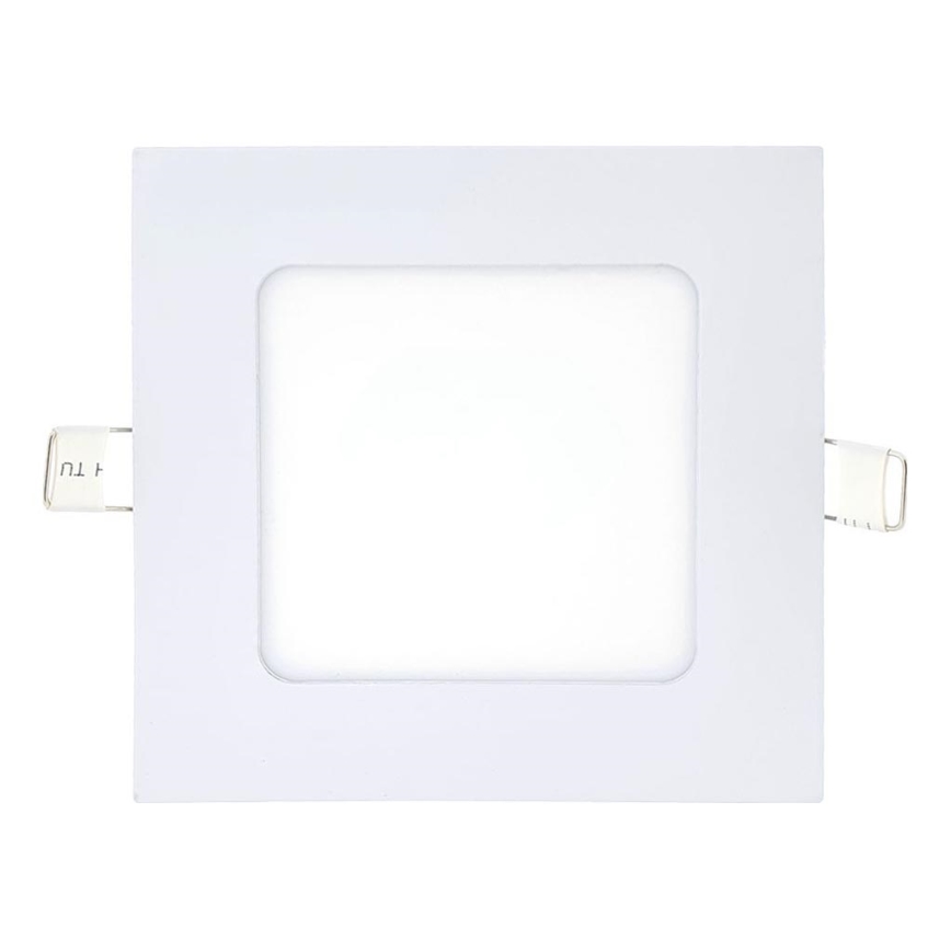 LED Ugradbena svjetiljka SQUARE LED/6W/230V 6500K 11,8x11,8 cm bijela