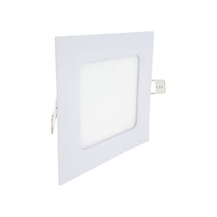 LED Ugradbena svjetiljka SQUARE LED/6W/230V 6500K 11,8x11,8 cm bijela