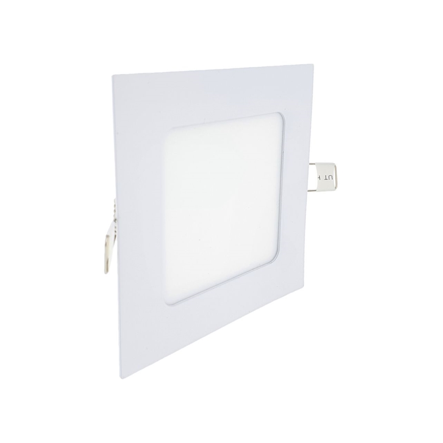LED Ugradbena svjetiljka SQUARE LED/6W/230V 6500K 11,8x11,8 cm bijela