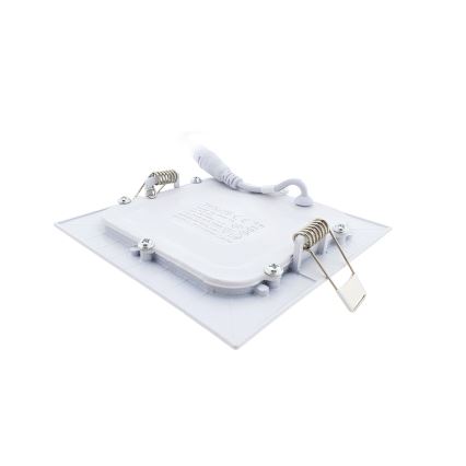 LED Ugradbena svjetiljka SQUARE LED/6W/230V 6500K 11,8x11,8 cm bijela