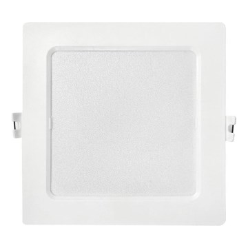 LED Ugradbena svjetiljka SQUARE LED/9W/230V 4000K 14,5x14,5 cm bijela