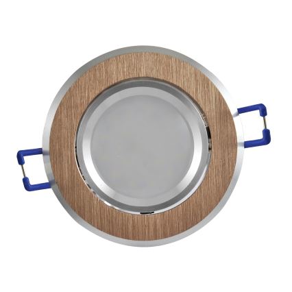 LED Ugradbena svjetiljka SUNCE OLAL 1xGU10/3,5W/230V 3000K pr. 8,4 cm zlatna