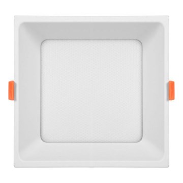LED Ugradbena svjetiljka TONY LED/12W/230V 3000/4000/6500K 12x12 cm bijela