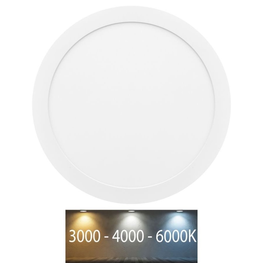 LED Ugradbena svjetiljka VALI LED/30W/230V 3000/4000/6000K