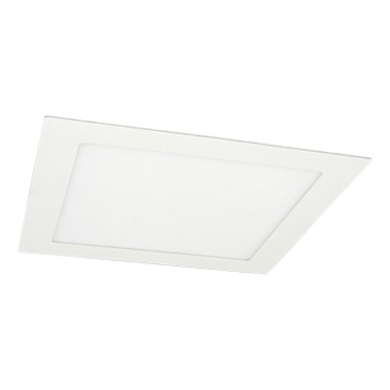LED Ugradbena svjetiljka VEGA LED/18W/230V 2900/3900/5800K 22,5x22,5 cm bijela