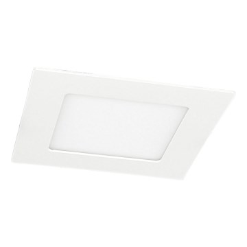 LED Ugradbena svjetiljka VEGA LED/6W/230V 2900/3900/5800K 12,5x12,5 cm bijela