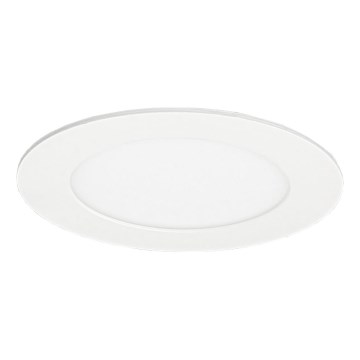 LED Ugradbena svjetiljka VEGA LED/6W/230V 2900/3900/5800K promjer 12,5 cm bijela