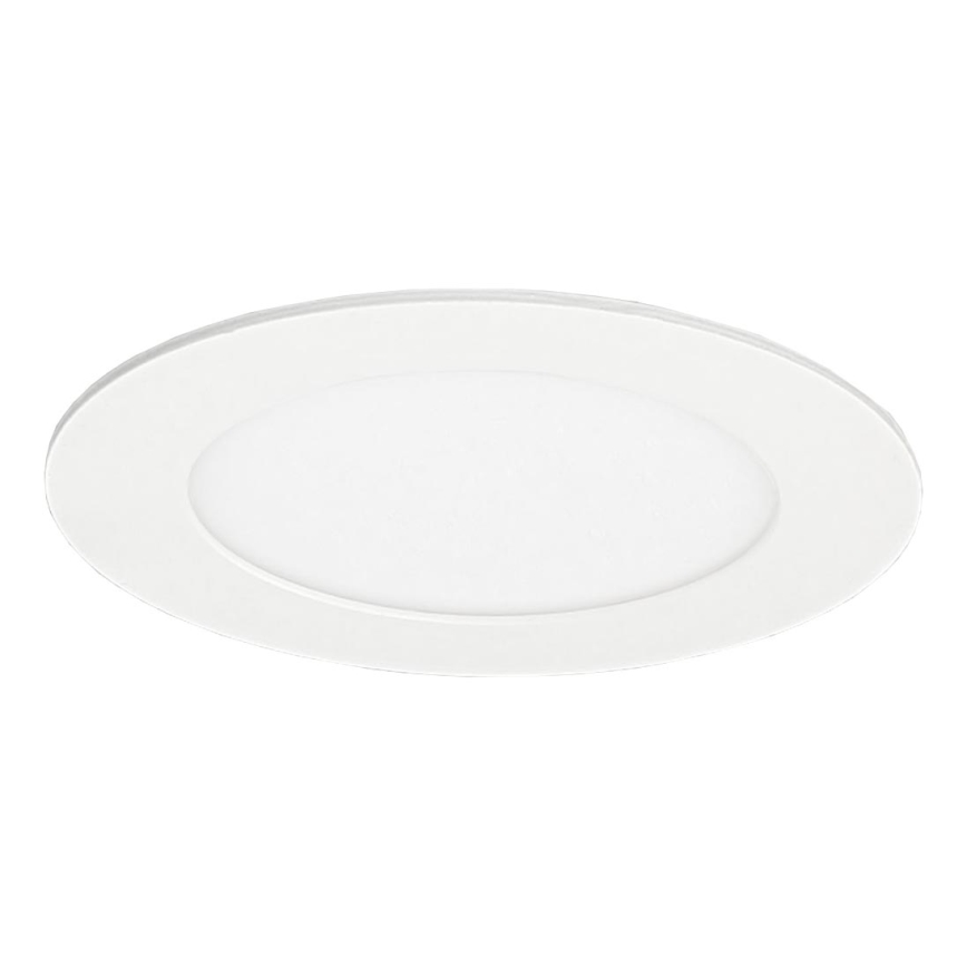 LED Ugradbena svjetiljka VEGA LED/6W/230V 2900/3900/5800K promjer 12,5 cm bijela
