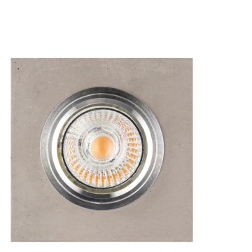 LED Ugradbena svjetiljka VITAR 1xGU10/5W/230V CRI 90 beton