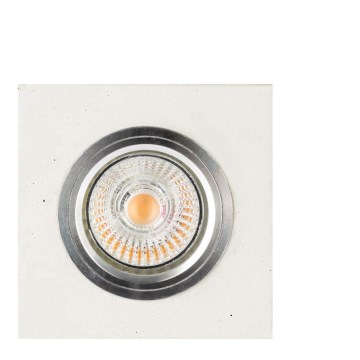 LED Ugradbena svjetiljka VITAR 1xGU10/5W/230V CRI 90 beton