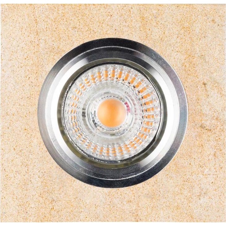 LED Ugradbena svjetiljka VITAR 1xGU10/5W/230V CRI 90 pješčenjak – FSC certificirano
