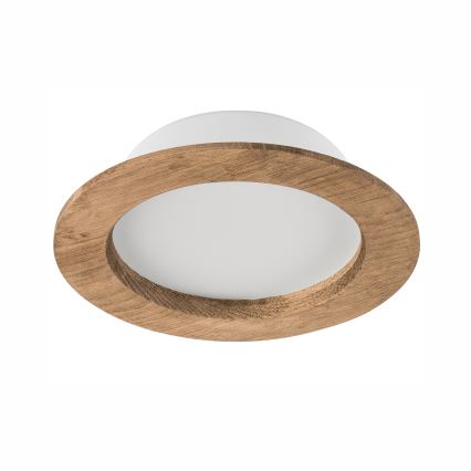LED Ugradbena svjetiljka WOODY SPOT LED/12,5W/230V 4000K orah ø 16 cm