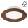 LED Ugradbena svjetiljka WOODY SPOT LED/12,5W/230V 4000K trešnja ø 16 cm