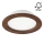 LED Ugradbena svjetiljka WOODY SPOT LED/16,5W/230V 4000K trešnja ø 18,5 cm