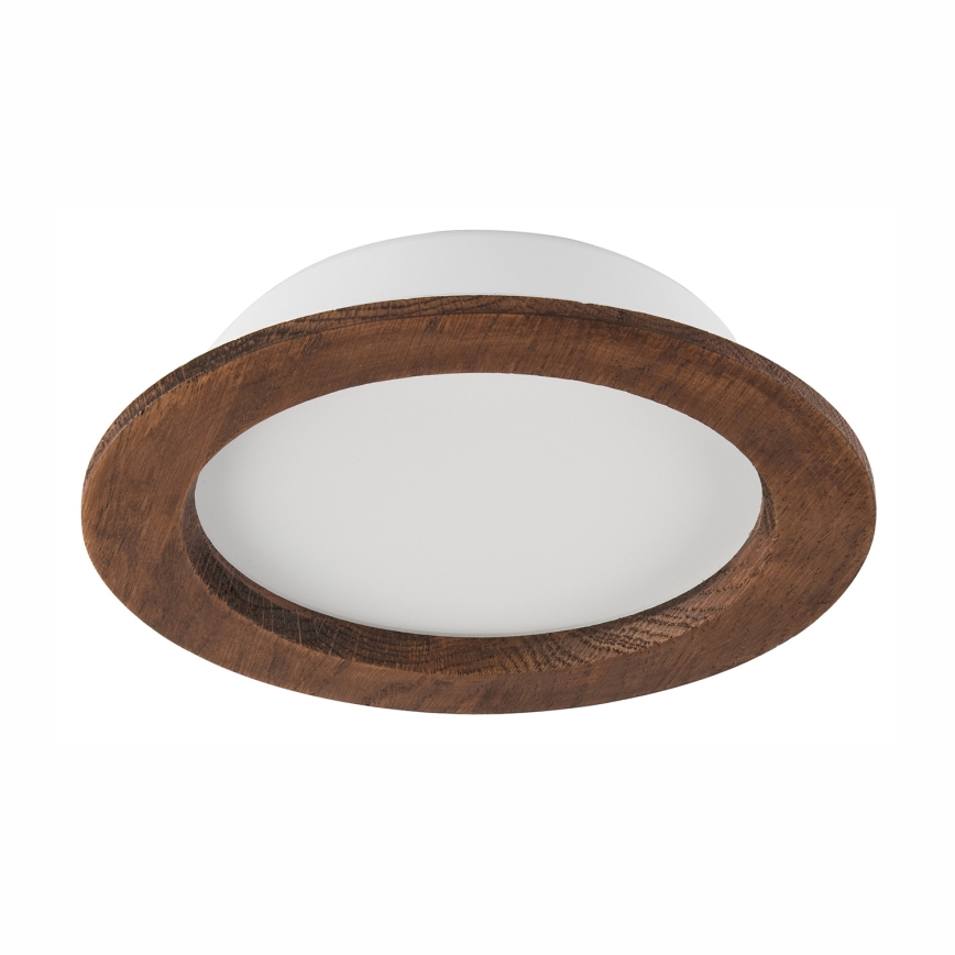 LED Ugradbena svjetiljka WOODY SPOT LED/16,5W/230V 4000K trešnja ø 18,5 cm