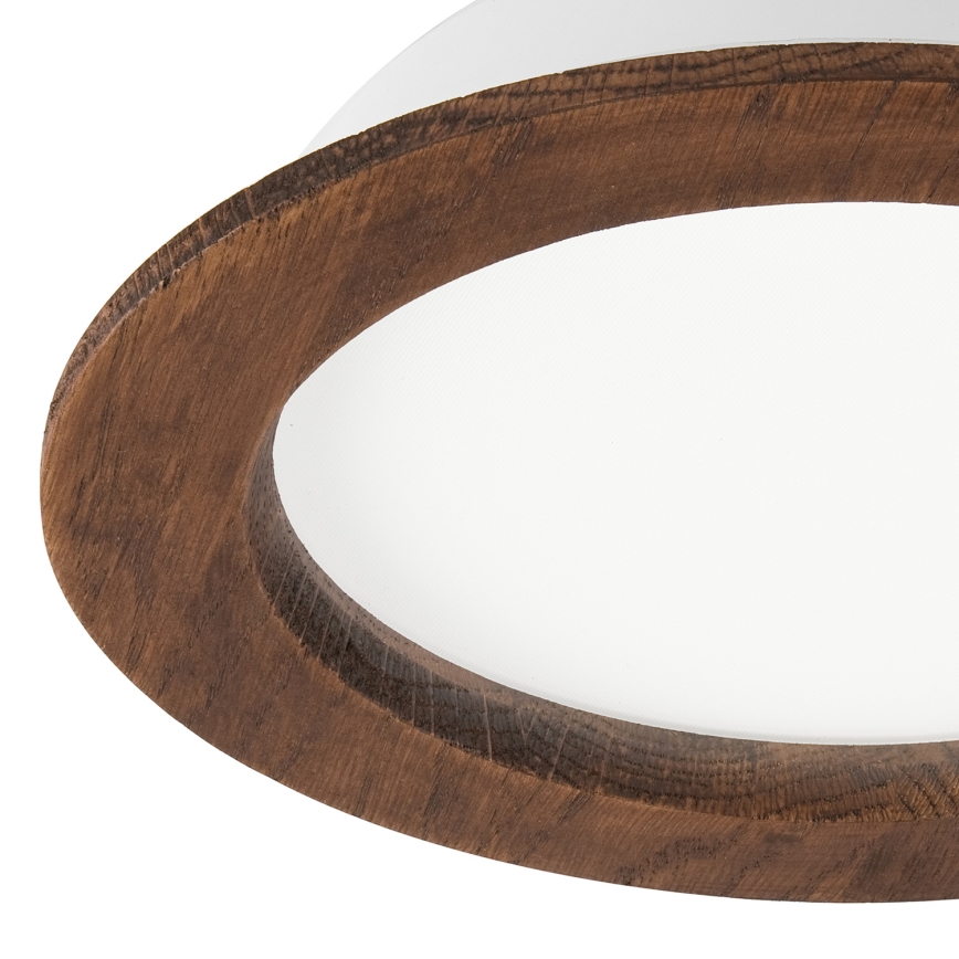 LED Ugradbena svjetiljka WOODY SPOT LED/16,5W/230V 4000K trešnja ø 18,5 cm