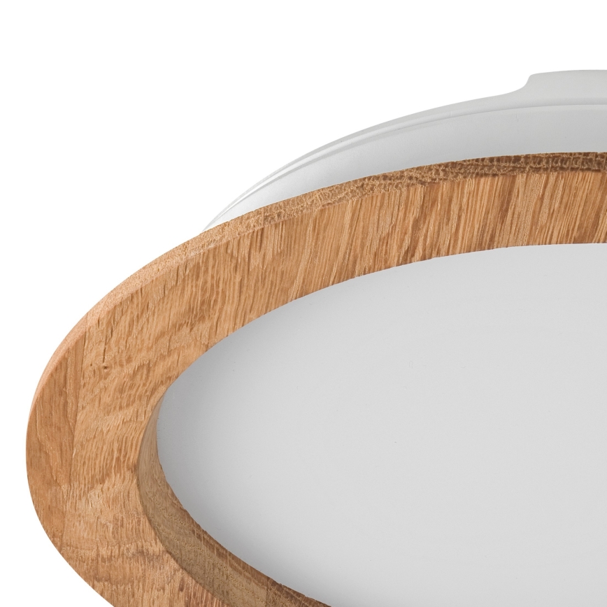 LED Ugradbena svjetiljka WOODY SPOT LED/23,5W/230V 4000K hrast ø 23,5 cm