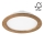 LED Ugradbena svjetiljka WOODY SPOT LED/23,5W/230V 4000K orah ø 23,5 cm