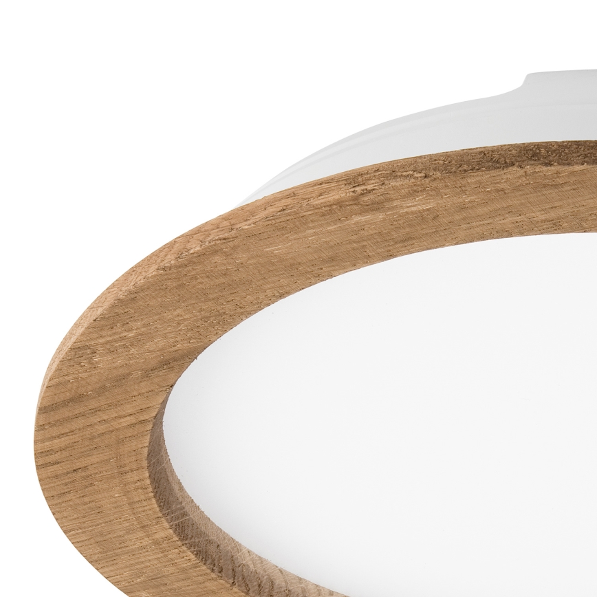 LED Ugradbena svjetiljka WOODY SPOT LED/23,5W/230V 4000K orah ø 23,5 cm