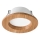 LED Ugradbena svjetiljka WOODY SPOT LED/5,5W/230V 4000K hrast ? 10 cm