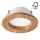 LED Ugradbena svjetiljka WOODY SPOT LED/5,5W/230V 4000K hrast ø 10 cm