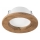LED Ugradbena svjetiljka WOODY SPOT LED/5,5W/230V 4000K orah ? 10 cm