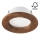 LED Ugradbena svjetiljka WOODY SPOT LED/5,5W/230V 4000K trešnja ø 10 cm