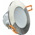 LED Ugradbena svjetiljka za kupaonicu BONO LED/8W/230V 3000K IP65 krom