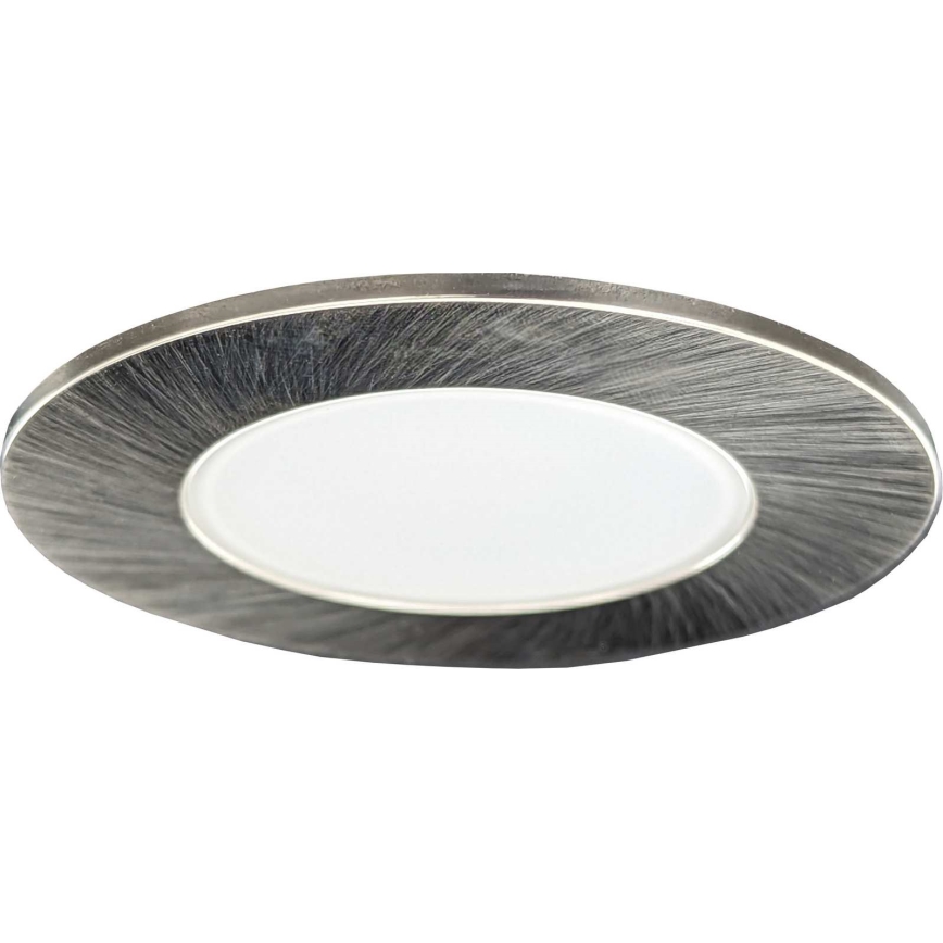 LED Ugradbena svjetiljka za kupaonicu BONO LED/8W/230V 3000K IP65 sjajni krom