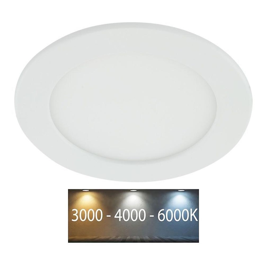 LED Ugradbena svjetiljka za kupaonicu LED/12W/230V 3000/4000/6000K IP44