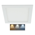 LED Ugradbena svjetiljka za kupaonicu LED/18W/230V 3000/4000/6000K IP44