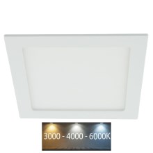 LED Ugradbena svjetiljka za kupaonicu LED/18W/230V 3000/4000/6000K IP44