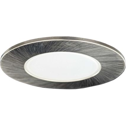 LED Ugradbena svjetiljka za kupaonicu BONO LED/5W/230V 3000K IP65 sjajni krom