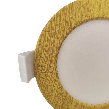 LED Ugradbena svjetiljka za kupaonicu LED/7W/230V 4000K bež IP44