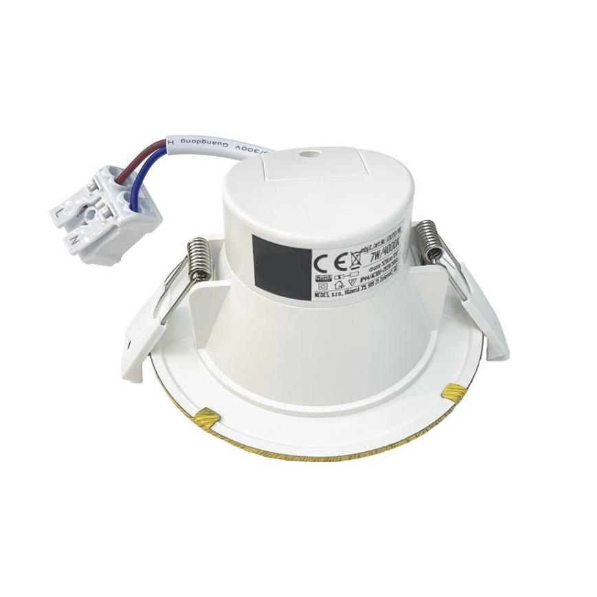 LED Ugradbena svjetiljka za kupaonicu LED/7W/230V 4000K bež IP44