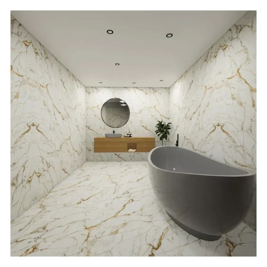 LED Ugradbena svjetiljka za kupaonicu LED/7W/230V 4000K crna IP44