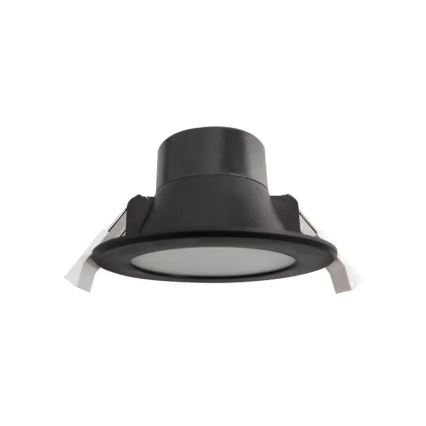 LED Ugradbena svjetiljka za kupaonicu LED/7W/230V 4000K crna IP44