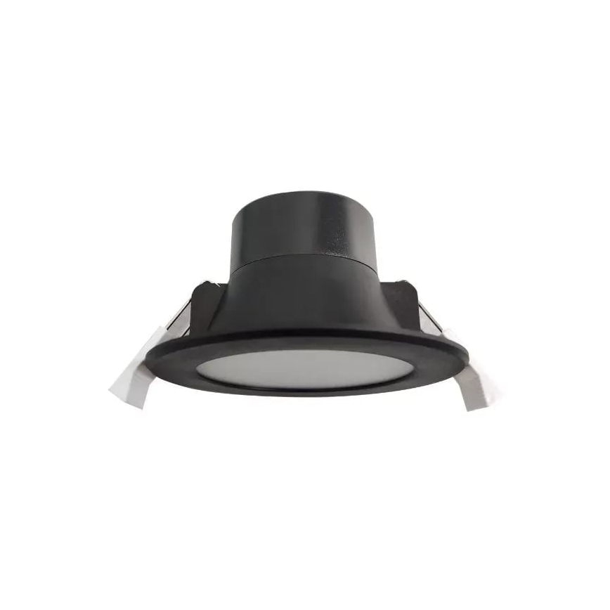 LED Ugradbena svjetiljka za kupaonicu LED/7W/230V 4000K crna IP44