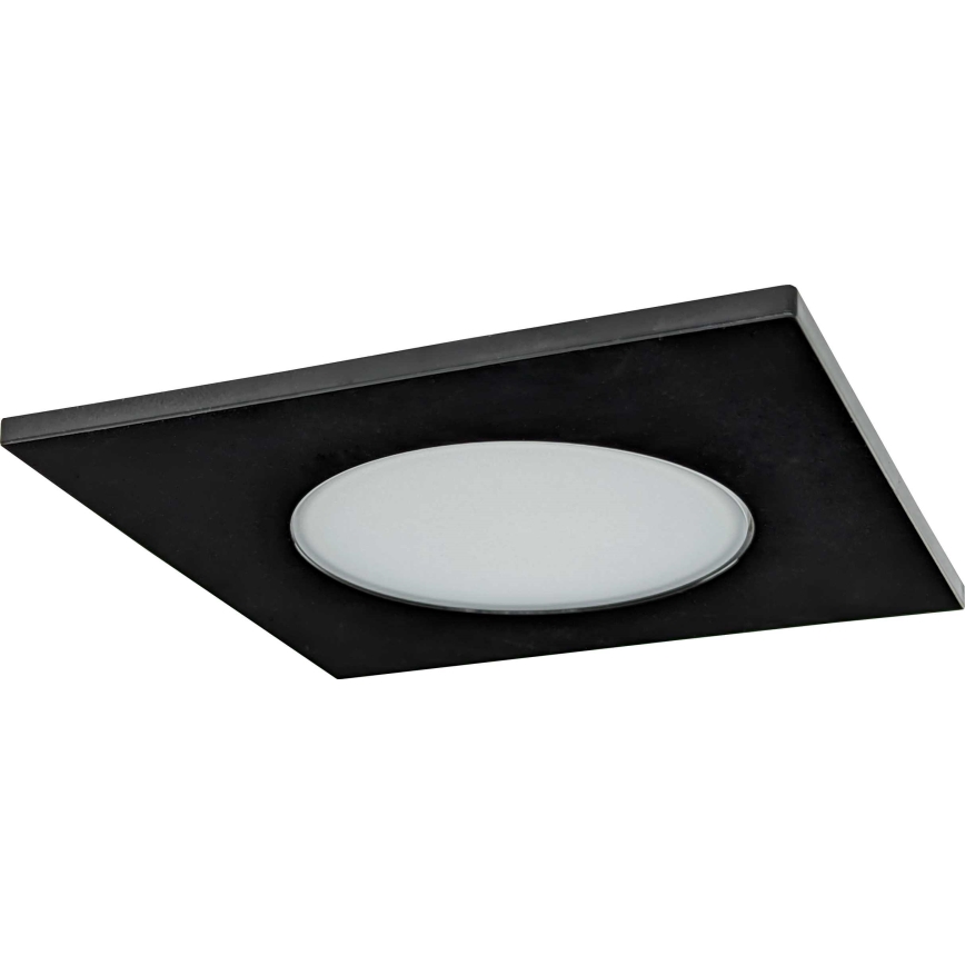 LED Ugradbena svjetiljka za kupaonicu BONO LED/8W/230V 3000K IP65 crna