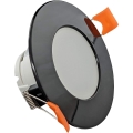 LED Ugradbena svjetiljka za kupaonicu LED/8W/230V 4000K IP65 crna